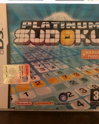 Gioco Nintendo DS Platinum Sudoku