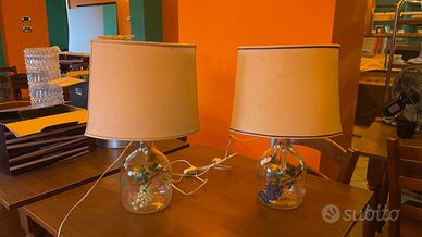 coppia lampade da tavolo