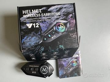 Interfono Moto Y12 Bluetooth con Riduzione Rumore.
