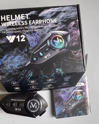 Interfono Moto Y12 Bluetooth con Riduzione Rumore.