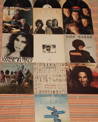 Lotto 10 x Vinile Lp Battisti, Dalla, Mango, Doors