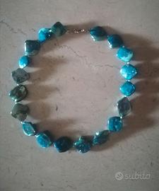 Girocollo donna con perle in conchiglia