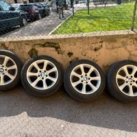Cerchi bmw originali 17 con gomme 225/50/17