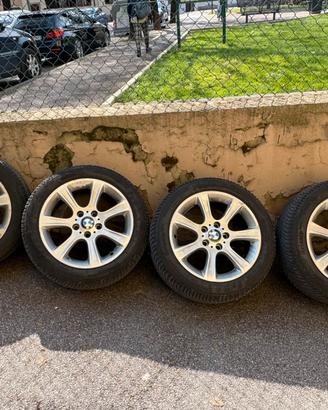 Cerchi bmw originali 17 con gomme 225/50/17