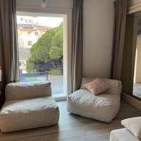 Divani realizzati anche per giardino