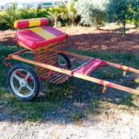 calessino e selle per cavallo grande