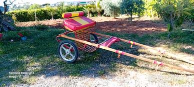 calessino e selle per cavallo grande