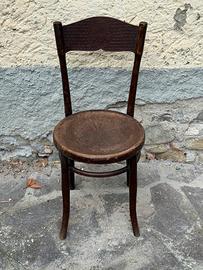 Coppia di sedie Déco spaiate