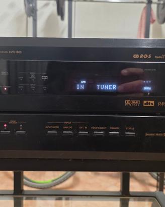Amplificatore Denon AVR 1800. No telecomando