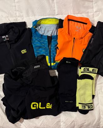 Alè magliette e salopette