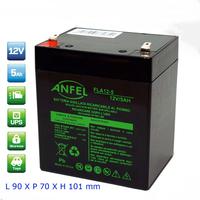 Batteria al piombo ANFEL 12V 5Ah Ups, Giochi etc