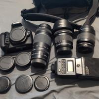 Canon EOS 1300D + Obbiettivi ed accessori 