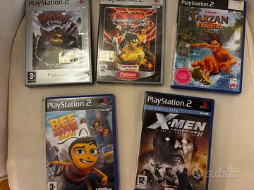 🎮 Lotto 5 Giochi Originali PS2 – Tekken 5, Ratche