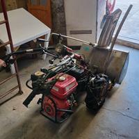 Falciatrice Goldoni accessoriata