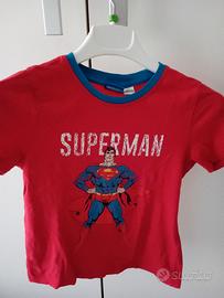 completo tuta Superman 4-6anni 
