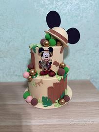 Torta scenografica topolino