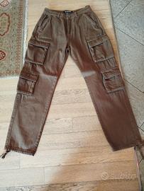 coppia jeans + cargo tela
