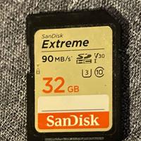 Scheda memoria SanDisk Extreme 32 GB SDXC