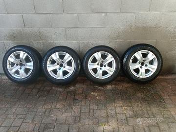 Gomme + cerchi in lega Peugeot 208