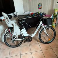 Bicicletta elettrica Armony Firenze 70km autonomia