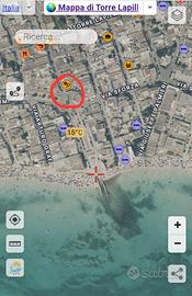 Torre lapillo 40 mt spiag vista mare maldive