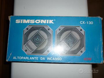 casse acustiche vintage per auto