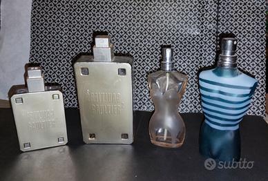 Bottiglie di profumo originali vuote