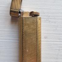 Accendino Cartier Paris placcato oro 18k