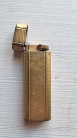 Accendino Cartier Paris placcato oro 18k