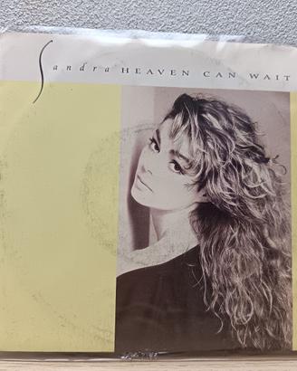 Lp 45 Giri Sandra - Heaven Can Wait - Dalla mia Co