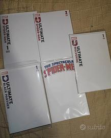 Marvel comic blank cover lot