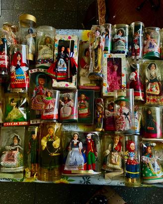 Collezione Bambole Souvenir da Tutto il Mondo