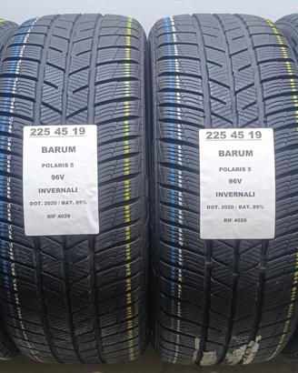 4 GOMME 225 45 19 BARUM INV RIF4028