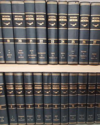 ENCYCLOPEDIA AMERICANA 30 VOLUMI 1969