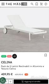 Lettino prendisole maisons du monde