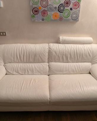 Divano pelle 2/3 posti