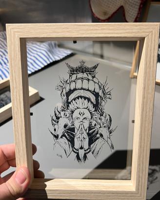 Quadro artigianale anime/manga