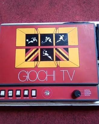 Console Giochi TV Anni 70 Vintage Re-El