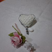 Bomboniera 25esimo di matrimonio fatta a mano