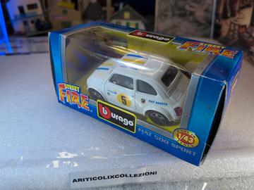 Fiat 500 Abarth Sport #5 1:43 Burago 