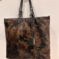 Borsa cavallino/camo Gianni Chiarini