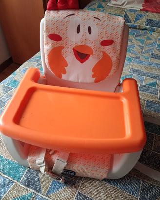 Seggiolino Chicco rialzo pappe con ripiano
