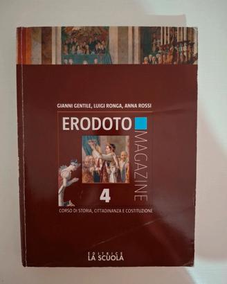 Libro di Storia "Erodoto Magazine 4" + Fascicolo
