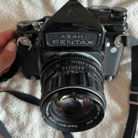 PENTAX 6x7 pentaprisma esposimetrico 105mm f2.4
