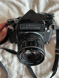 PENTAX 6x7 pentaprisma esposimetrico 105mm f2.4