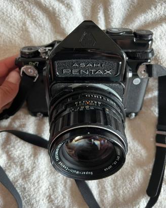 PENTAX 6x7 pentaprisma esposimetrico 105mm f2.4