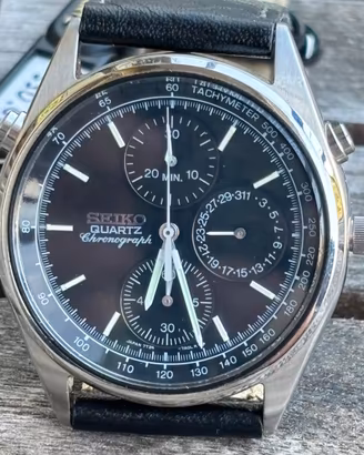 Seiko quartz chronograph