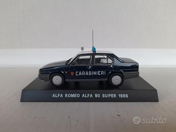 MODELLO ALFA ROMEO 90 CARABINIERI DEA IN TECA