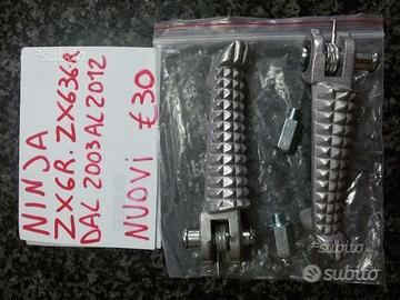 POGGIA PIEDI Pedalini KAWASAKI zx6r zx636r