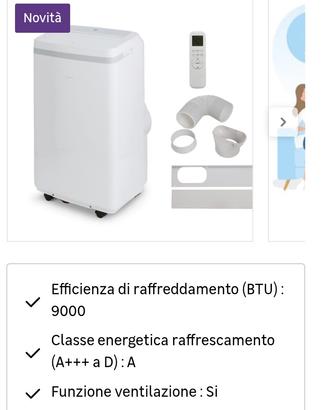 condizionatore portatile equation